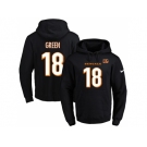 Nike Cincinnati Bengals #18 A.J. Green Black Name & Number Pullover NFL Hoodie