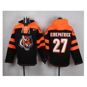 Nike Cincinnati Bengals #27 Dre Kirkpatrick Black Player Pullover NFL Hoodie