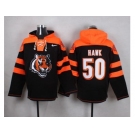 Nike Cincinnati Bengals #50 A.J. Hawk Black Player Pullover NFL Hoodie