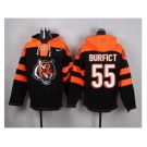 Nike Cincinnati Bengals #55 Vontaze Burfict Black Player Pullover NFL Hoodie