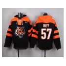 Nike Cincinnati Bengals #57 Vincent Rey Black Player Pullover NFL Hoodie