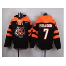 Nike Cincinnati Bengals #7 Boomer Esiason Black Player Pullover NFL Hoodie