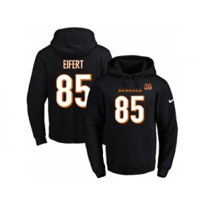 Nike Cincinnati Bengals #85 Tyler Eifert Black Name & Number Pullover NFL Hoodie