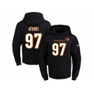 Nike Cincinnati Bengals #97 Geno Atkins Black Name & Number Pullover NFL Hoodie