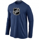 NHL Big & Tall Logo Dark blue Long Sleeve T-Shirt