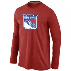 NHL New York Rangers Big & Tall Logo red Long Sleeve T-Shirt