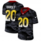 Men New Nike St.Louis Rams #20 Ramsey 2020 Nike Camo Salute to Service Limited Jersey