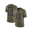 Men Nike Los Angeles Rams #10 Pharoh Cooper Limited Olive 2017 Salute to Service NFL Jersey