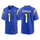 Men's Los Angeles Rams #1 Allen Robinson II 2021 Blue Vapor Untouchable Limited Stitched Jersey