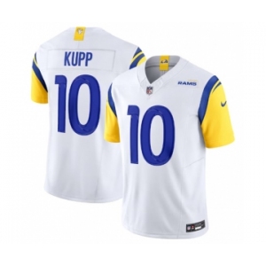 Men's Los Angeles Rams #10 Cooper Kupp White 2023 F.U.S.E. Vapor Untouchable Limited Stitched Jersey