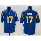 Men's Los Angeles Rams #17 Davante Adams Blue 2024 Vapor Untouchable Football Stitched Jersey