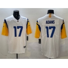 Men's Los Angeles Rams #17 Davante Adams White 2024 Vapor Untouchable Football Stitched Jersey