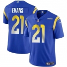 Men's Los Angeles Rams #21 Zach Evans Blue 2024 Vapor Untouchable Stitched Football Jersey