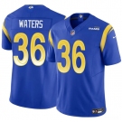 Men's Los Angeles Rams #36 Jordan Waters Blue 2024 F.U.S.E. Vapor Untouchable Football Stitched Jersey