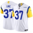 Men's Los Angeles Rams #37 Quentin Lake White 2025 F.U.S.E. Vapor Untouchable Football Stitched Jersey