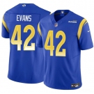 Men's Los Angeles Rams #42 Ethan Evans Blue 2025 F.U.S.E. Vapor Untouchable Football Stitched Jersey