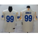 Men's Los Angeles Rams #99 Aaron Donald Bone Stitched Football Limited Jersey