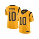 Men's Nike Los Angeles Rams #10 Pharoh Cooper Limited Gold Rush NFL Jersey