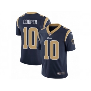 Men's Nike Los Angeles Rams #10 Pharoh Cooper Vapor Untouchable Limited Navy Blue Team Color NFL Jersey