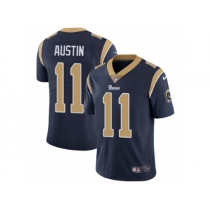 Men's Nike Los Angeles Rams #11 Tavon Austin Vapor Untouchable Limited Navy Blue Team Color NFL Jersey