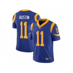 Men's Nike Los Angeles Rams #11 Tavon Austin Vapor Untouchable Limited Royal Blue Alternate NFL Jersey