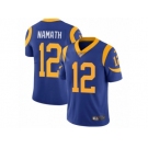 Men's Nike Los Angeles Rams #12 Joe Namath Vapor Untouchable Limited Royal Blue Alternate NFL Jersey