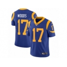 Men's Nike Los Angeles Rams #17 Robert Woods Vapor Untouchable Limited Royal Blue Alternate NFL Jersey