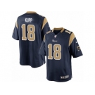 Men's Nike Los Angeles Rams #18 Cooper Kupp Limited Navy Blue Team Color NFL Jersey