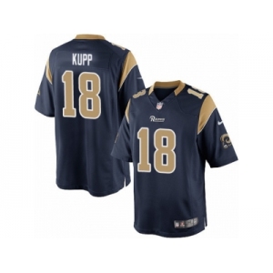 Men's Nike Los Angeles Rams #18 Cooper Kupp Limited Navy Blue Team Color NFL Jersey