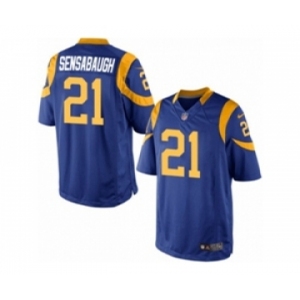 Men's Nike Los Angeles Rams #21 Coty Sensabaugh Limited Royal Blue Alternate NFL Jersey