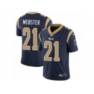 Men's Nike Los Angeles Rams #21 Kayvon Webster Vapor Untouchable Limited Navy Blue Team Color NFL Jersey