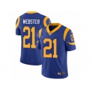 Men's Nike Los Angeles Rams #21 Kayvon Webster Vapor Untouchable Limited Royal Blue Alternate NFL Jersey