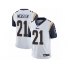 Men's Nike Los Angeles Rams #21 Kayvon Webster Vapor Untouchable Limited White NFL Jersey