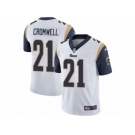 Men's Nike Los Angeles Rams #21 Nolan Cromwell Vapor Untouchable Limited White NFL Jersey