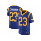 Men's Nike Los Angeles Rams #23 Benny Cunningham Vapor Untouchable Limited Royal Blue Alternate NFL Jersey