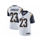 Men's Nike Los Angeles Rams #23 Benny Cunningham Vapor Untouchable Limited White NFL Jersey