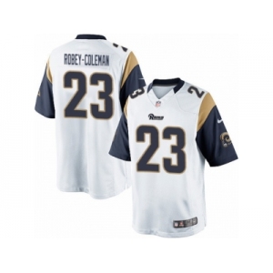 Men's Nike Los Angeles Rams #23 Nickell Robey-Coleman Limited White NFL Jersey