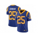 Men's Nike Los Angeles Rams #25 Lance Dunbar Vapor Untouchable Limited Royal Blue Alternate NFL Jersey