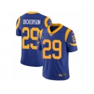 Men's Nike Los Angeles Rams #29 Eric Dickerson Vapor Untouchable Limited Royal Blue Alternate NFL Jersey