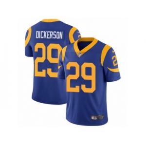 Men's Nike Los Angeles Rams #29 Eric Dickerson Vapor Untouchable Limited Royal Blue Alternate NFL Jersey