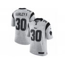 Men's Nike Los Angeles Rams #30 Todd Gurley Limited Gray Gridiron II NFL Jersey