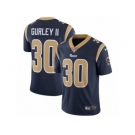 Men's Nike Los Angeles Rams #30 Todd Gurley Vapor Untouchable Limited Navy Blue Team Color NFL Jersey