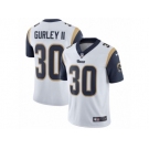 Men's Nike Los Angeles Rams #30 Todd Gurley Vapor Untouchable Limited White NFL Jersey