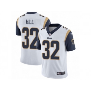 Men's Nike Los Angeles Rams #32 Troy Hill Vapor Untouchable Limited White NFL Jersey
