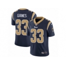 Men's Nike Los Angeles Rams #33 E.J. Gaines Vapor Untouchable Limited Navy Blue Team Color NFL Jersey