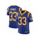 Men's Nike Los Angeles Rams #33 E.J. Gaines Vapor Untouchable Limited Royal Blue Alternate NFL Jersey