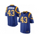 Men's Nike Los Angeles Rams #43 John Johnson Limited Royal Blue Alternate NFL Jersey