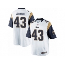 Men's Nike Los Angeles Rams #43 John Johnson Limited White NFL Jersey