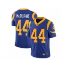 Men's Nike Los Angeles Rams #44 Jacob McQuaide Vapor Untouchable Limited Royal Blue Alternate NFL Jersey