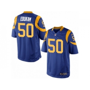 Men's Nike Los Angeles Rams #50 Samson Ebukam Limited Royal Blue Alternate NFL Jersey